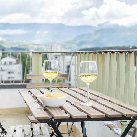 Vue Sensationnelle - Wifi Fibre - Arrivee Autonome Lägenhet Chambéry Exteriör bild