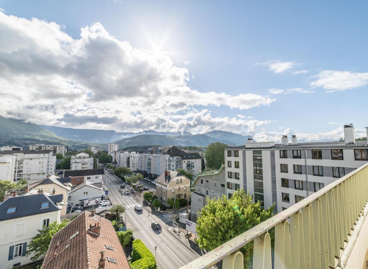 Vue Sensationnelle - Wifi Fibre - Arrivee Autonome Lägenhet Chambéry Exteriör bild