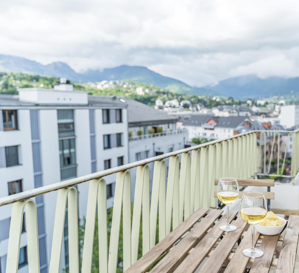 Vue Sensationnelle - Wifi Fibre - Arrivee Autonome Lägenhet Chambéry Exteriör bild