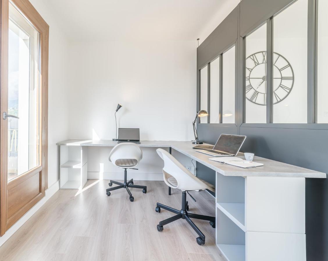 Vue Sensationnelle - Wifi Fibre - Arrivee Autonome Lägenhet Chambéry Exteriör bild